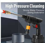 High Pressure Washer Gun | Cordless Car & Solar Home Cleaner