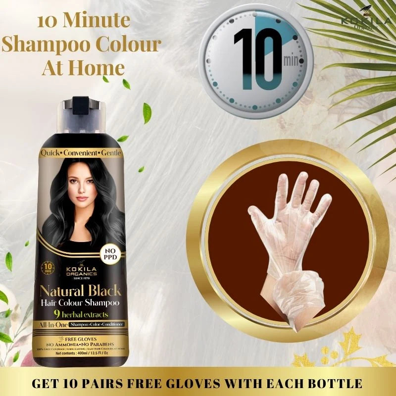 Kokila Hair Color Shampoo 400ml