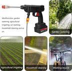 High Pressure Washer Gun | Cordless Car & Solar Home Cleaner