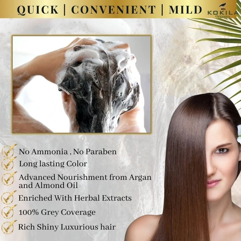 Kokila Hair Color Shampoo 400ml